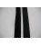Klitteband Zwart 5 cm breed