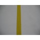 Keperband 15mm geel 2de keus