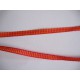 Sierband oranje/rood 5 mm.     O-806