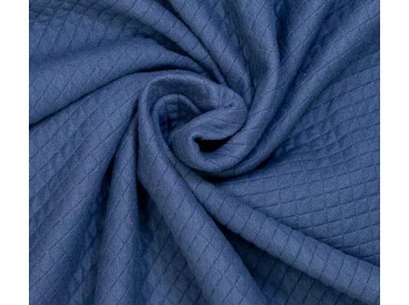 Knit co/pl QuiltedSweatshirt diamond