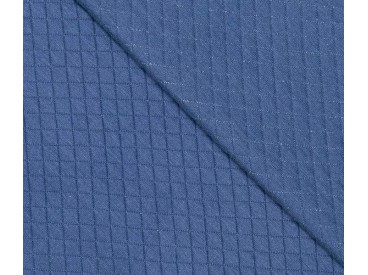 Knit co/pl QuiltedSweatshirt diamond