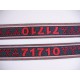 Sierband blauw/rood 71710    0-813