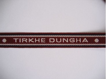 Sierband bordeaux/creme Tirkhe Dungha  O- 814