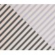 Woven co/ea stripes  Grey and offwhite