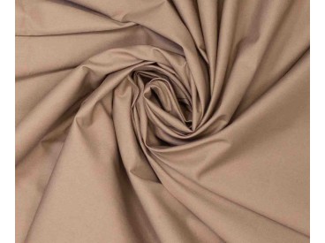 Woven co poplin  Silver-mink