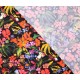 Woven pl crepe flower print Plissé