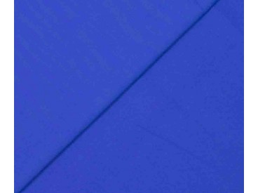 Woven co poplin  Kobalt blauw