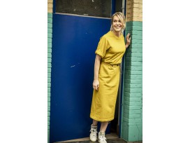 Knit co jogging brush at back Oker geel