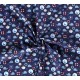 Maritiem  Donkerblauw met zeevaart print  15526-008N