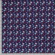 Maritiem  Donkerblauwe poplin met gekleurde visjes  15530-008N