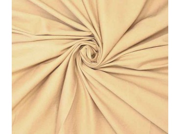 Woven co/ly Denim Zacht geel