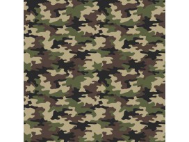 Legerprint  poplin Serie 1  Groen  15572-0027N