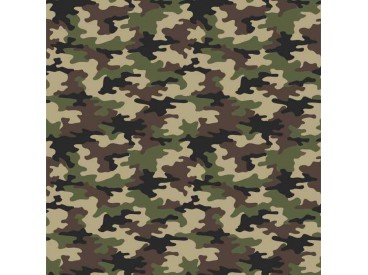 Legerprint  poplin Serie 1  Groen  15572-0027N