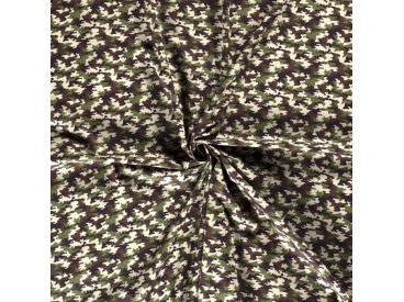 Legerprint  poplin Serie 1  Groen  15572-0027N