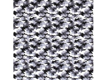 Legerprint poplin Serie 1  Grijs  15572-063N