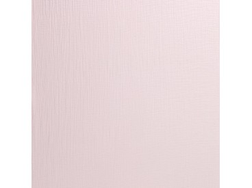 Mousseline  stof Effen  Zachtroze  03001-011N