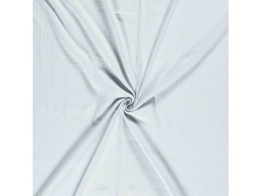 Mousseline  stof Effen  Babyblauw  03001-002N