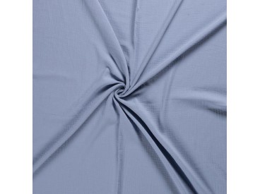 Mousseline  stof Effen Oudblauw  03001-003N