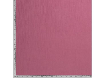 Mousseline  stof Effen Oudroze  03001-013N