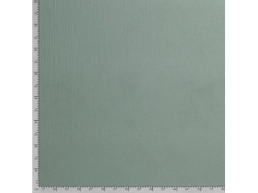 Mousseline  stof Effen Oudgroen  03001-022N