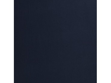 Mousseline  stof Effen  Donkerblauw  03001-008N