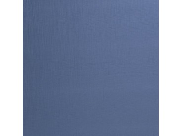 Mousseline  stof Effen  Jeansblauw  03001-006N