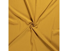 Mousseline  stof Effen  Okergeel  03001-034N