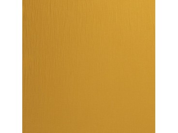 Mousseline  stof Effen  Okergeel  03001-034N