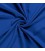Mousseline  stof Effen Kobalt