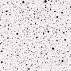 Mousseline stof met Stipjes  Gebroken Wit/Zwart  15512-051N