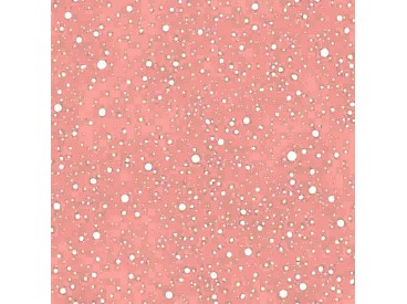 Mousseline met Stipjes Oudroze/Wit  15512-013N