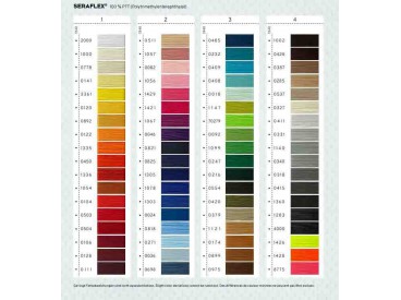 Seraflex elastisch garen donker bordeaux