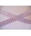 Satijnband Lila met stip 25mm