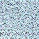 Poplin katoen Blue met witte eenhoorns  15811-003N