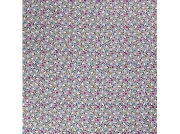 Poplin katoen Grijs met witte eenhoorns  15811-063N