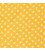 Mousseline stof Okergeel met witte ster