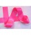 Satijnlint Pink per rol van 25 mtr 38 mm breed