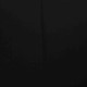 Poplin katoen effen Zwart