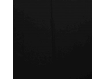 Poplin katoen effen Zwart