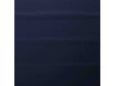 Poplin katoen effen Donkerblauw