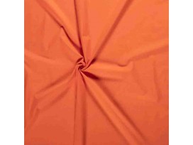 Poplin katoen effen Oranje