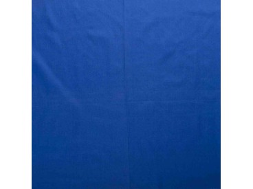 Poplin katoen effen Kobalt