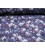 Quiltstof Benartex Winter wonderland Paars/blauw glitter dorpje