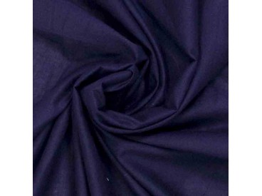 Batist stof Donkerblauw