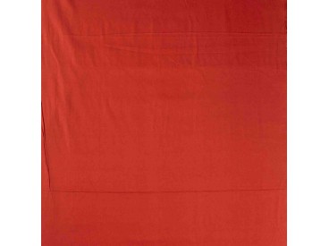 Poplin katoen effen Brique