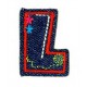Fun Letter Jeans L