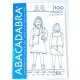 Patroon Jasje en jurk  Abacadabra 100