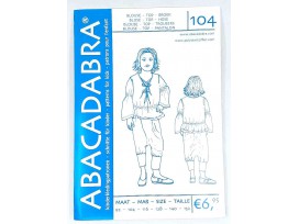 Patroon Blouse Top en Broek  Abacadabra 104