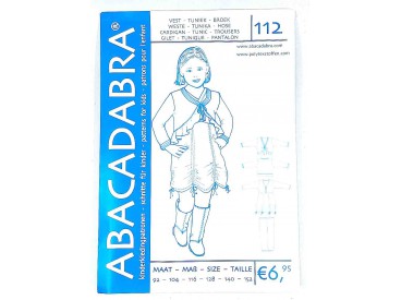 Patroon Vest tuniek en Broek  Abacadabra 112