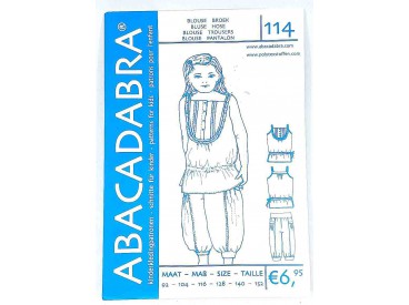 Patroon Blouse en Broek  Abacadabra 114